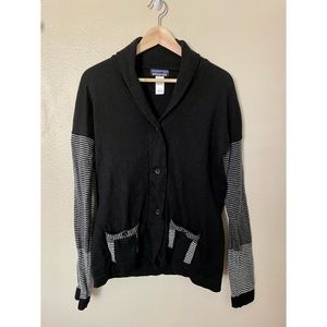 Patagonia womens vintage wool sweater with collar size L